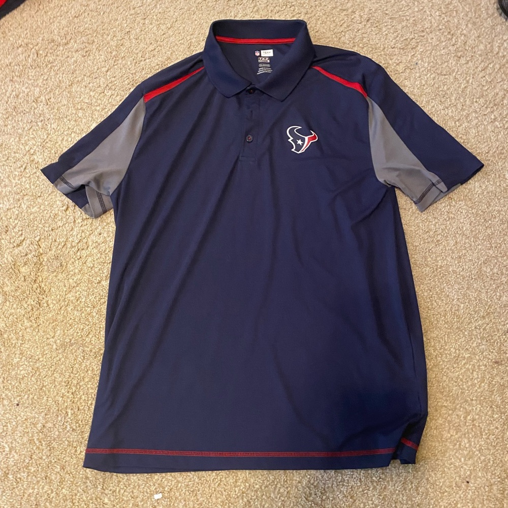 Mens Texans Football Polo